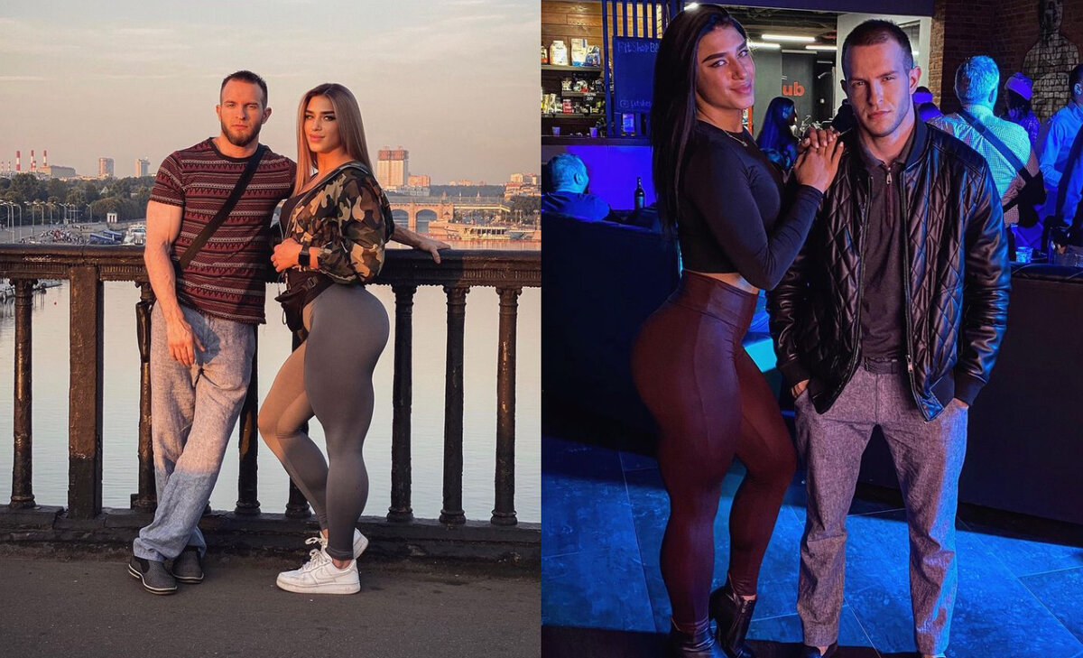 Дарья со своим молодым человеком Иваном