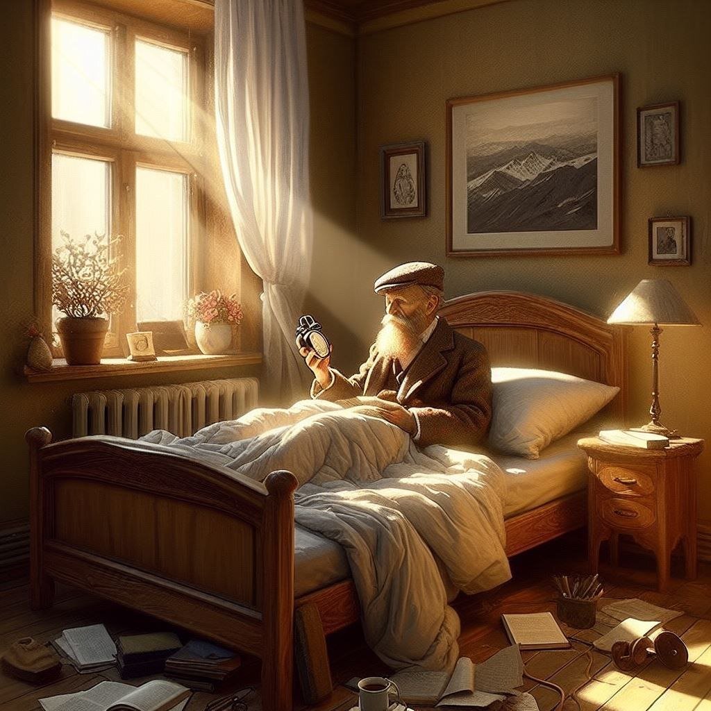 то как искусственный интеллект видит ранний подъем А. Солженицына