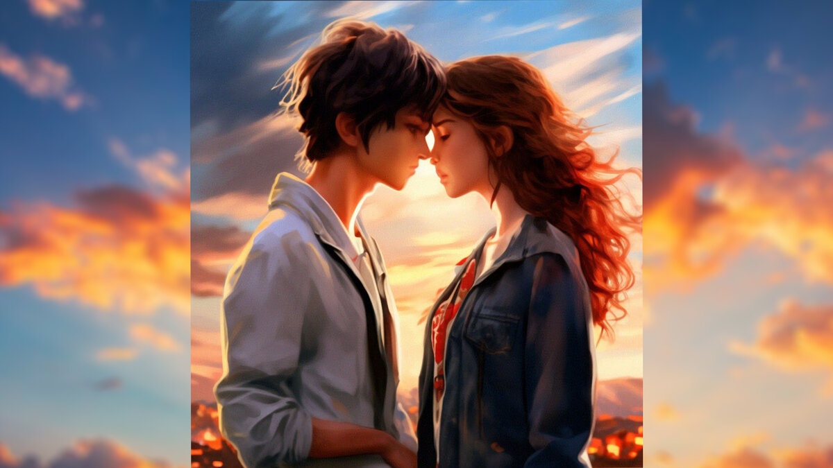 Так ИИ видит первую влюбленность... 