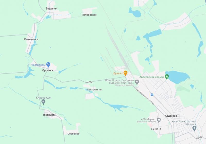 авдеевка на карте украины. н п бердычи.