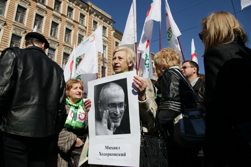   В России даже митинги в поддержку Ходорковского* проходили... Фото: © Andrey Fokin Russian Look/Globallookpress
