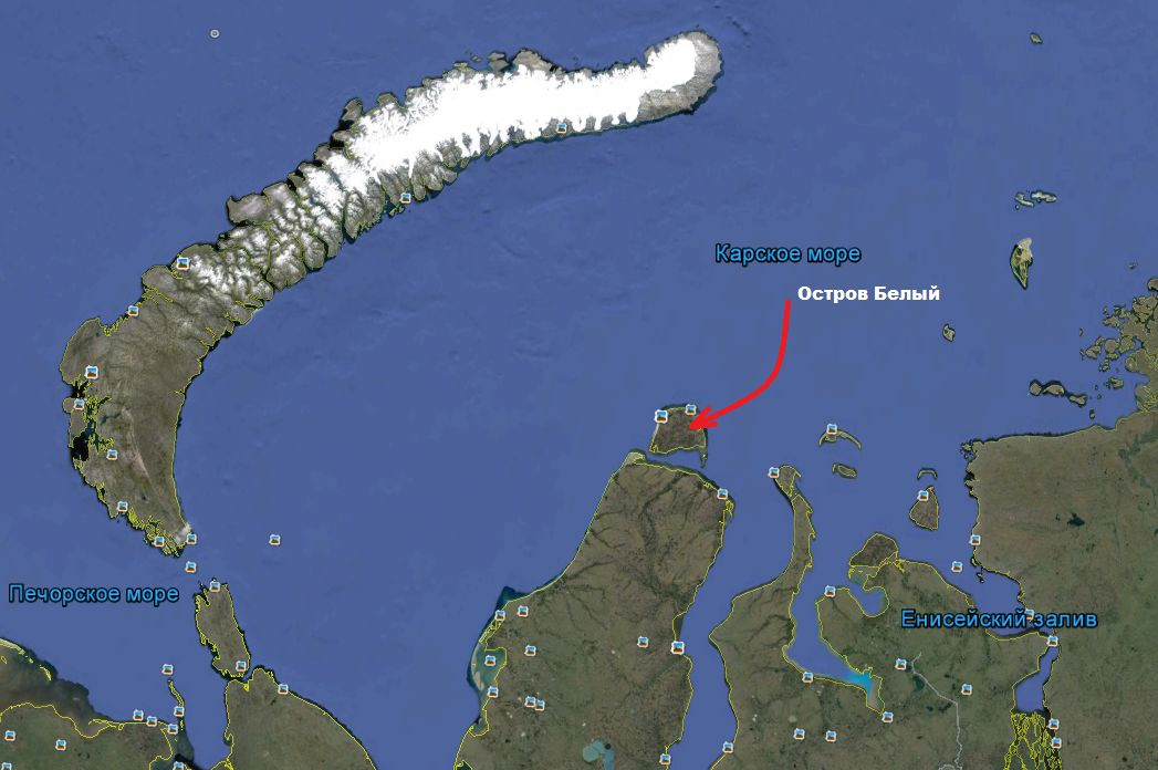 Остров олений на карте. Остров белый в Карском море на карте. Остров белый Ямал. Остров Олений Карское море. О.белый в Карском море.