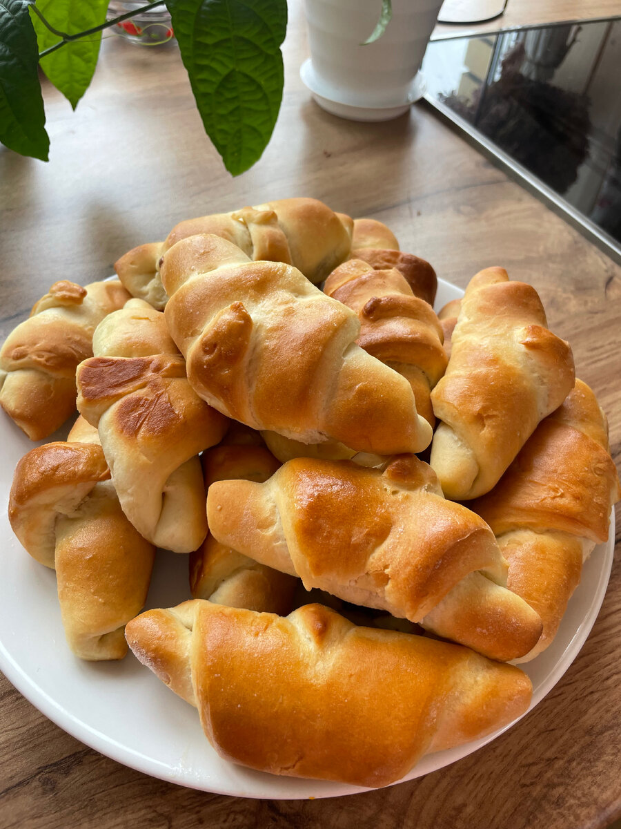 Невероятно вкусные рогалики с шоколадом к чаю | Домик в Поволжье | Дзен