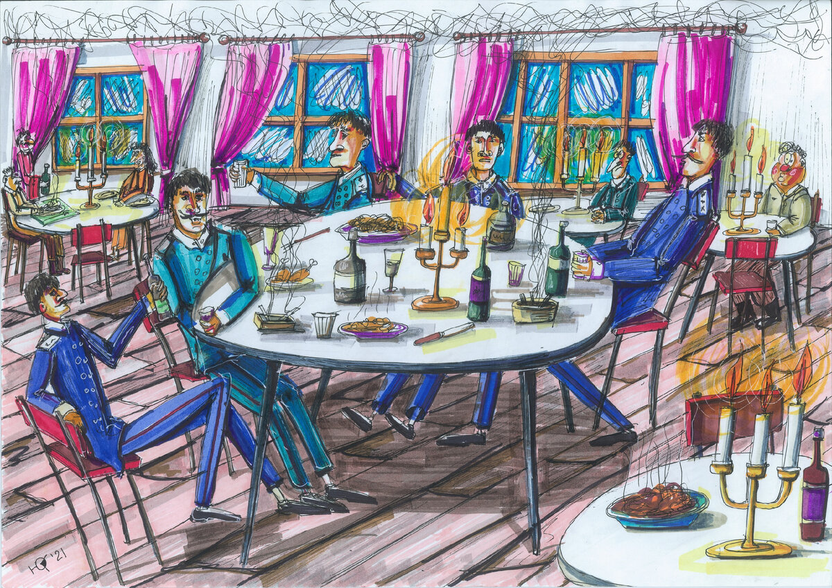 "Достоевский проездом. Барнаул 1857 – 2021 гг" В. Климов, иллюстрации: Ю Гребенщиков. 