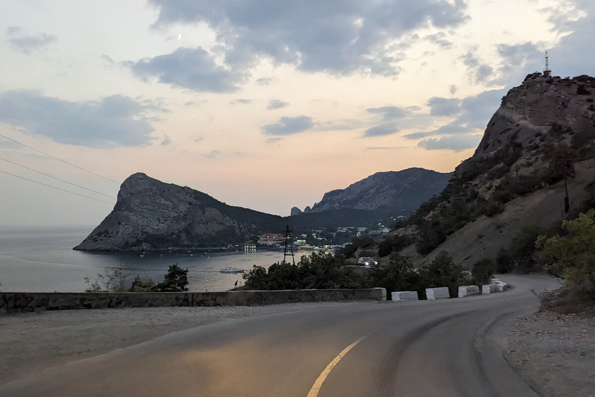 по дороге в Новый Свет