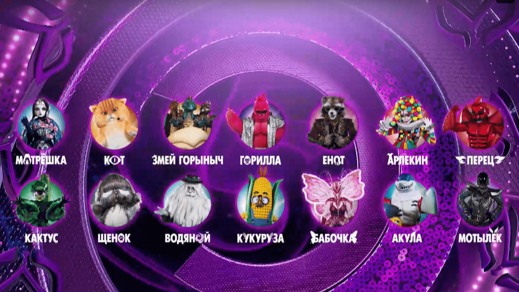 Все маски пятого сезона "Маски"