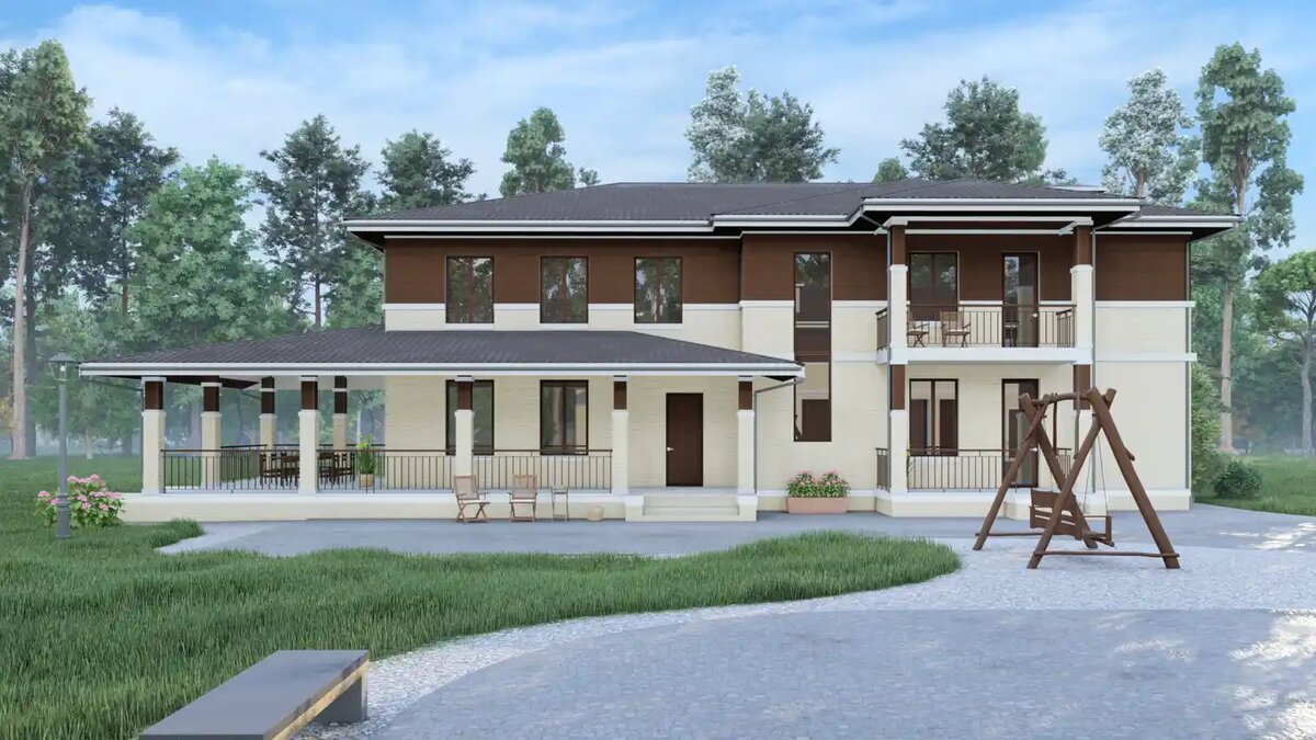 Проект дома - H-1410