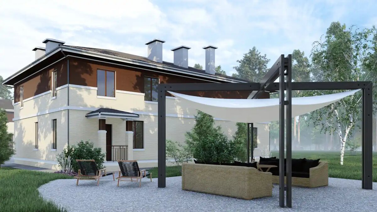 Проект дома - H-1410