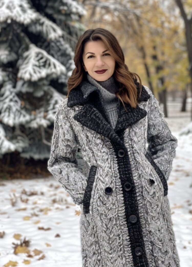 Идеи вязаных пальто и курток от ИИ | Ольга Силинская, свяжу НАСТРОЕНИЕ ...