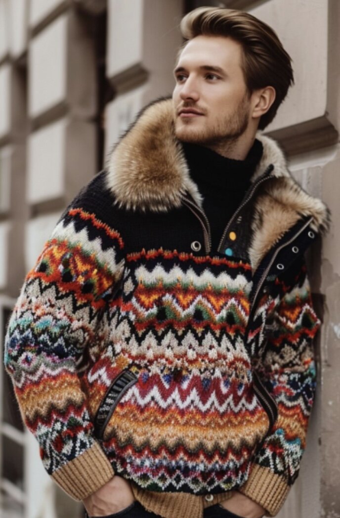 Идеи вязаных пальто и курток от ИИ | Ольга Силинская, свяжу НАСТРОЕНИЕ ...