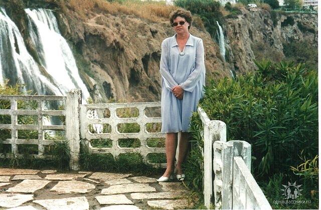 Валентина Петровна на отдыхе