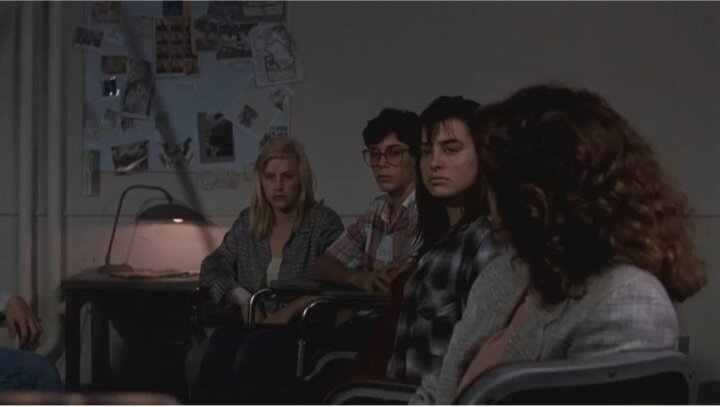 Кадр из фильма Кошмар на улице вязов: "Воины сна" 1987г.