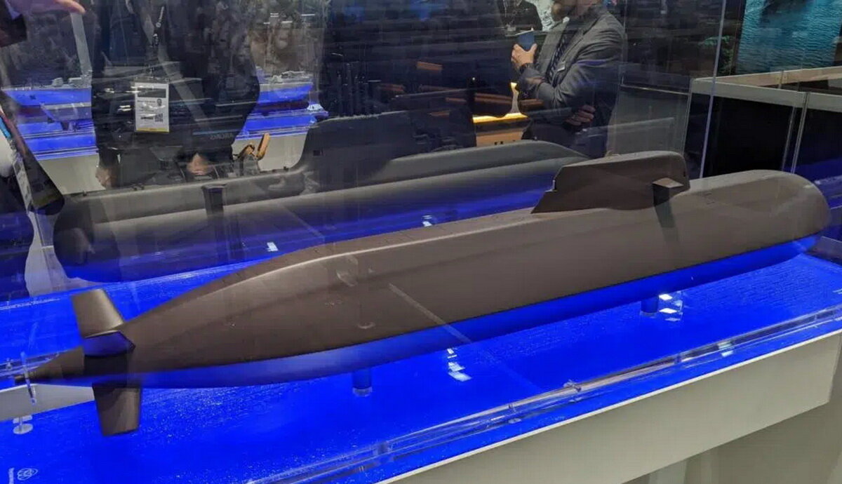 Модель подводной лодки T212CD