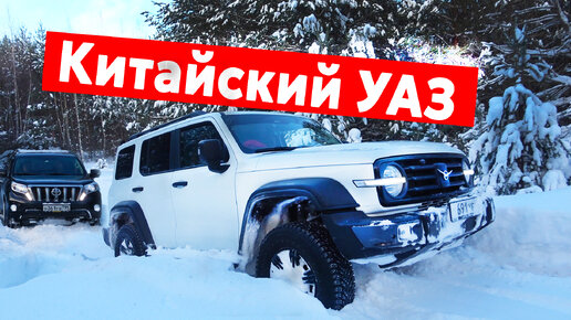 Китайский Российский Японский УАЗы на бездорожье. TANK 300, Toyota Land Cruiser, Патриот 2024