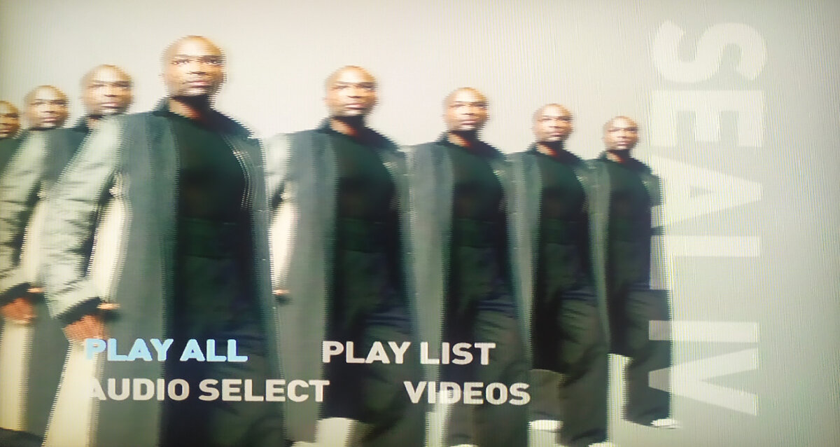 Seal "Seal IV" DVD-Audio - Play all mode