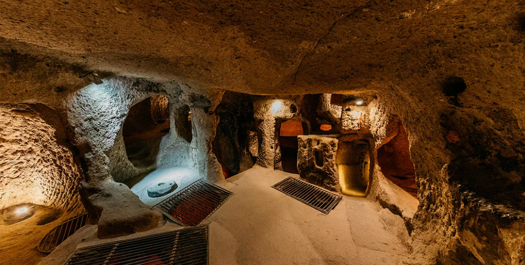 Подземные миры на планете Земля (часть 12). Пещерные города Каймакли и Деринкую