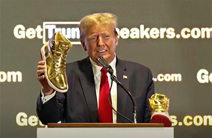    Дональд Трамп.скриншот видео @10TampaBay/YouTube