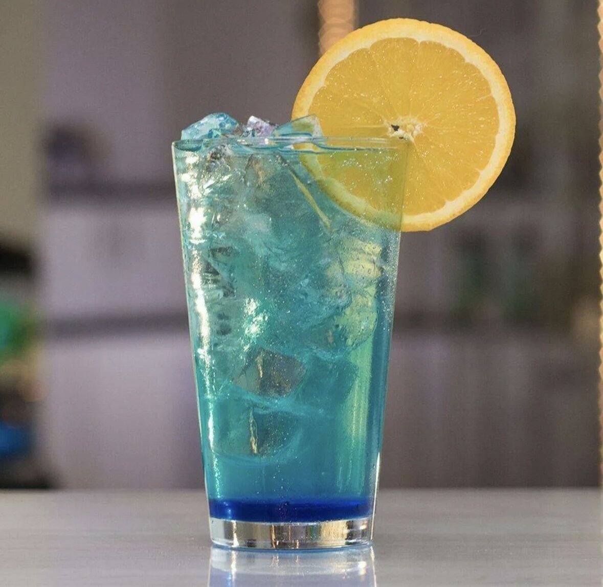 Безалкогольный коктейль Блю Кюрасао