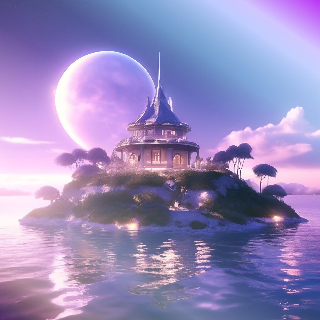 Волшебный островок ( нейросеть) 