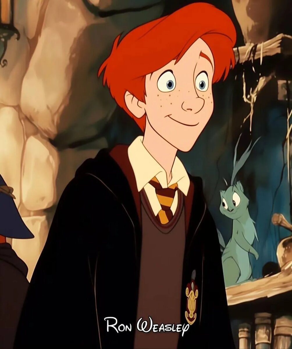 Мультфильм по «Гарри Поттеру» в духе Disney   📷