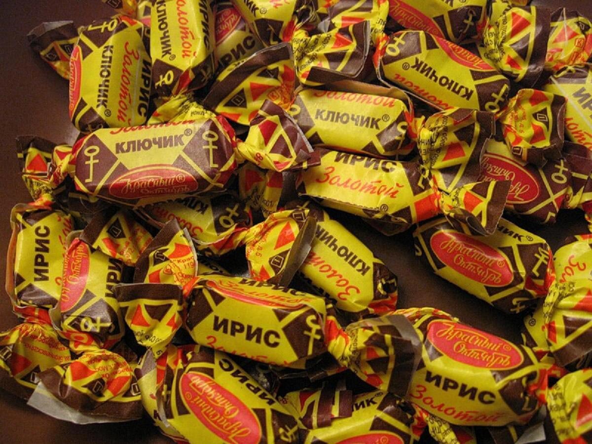 Банановые ириски