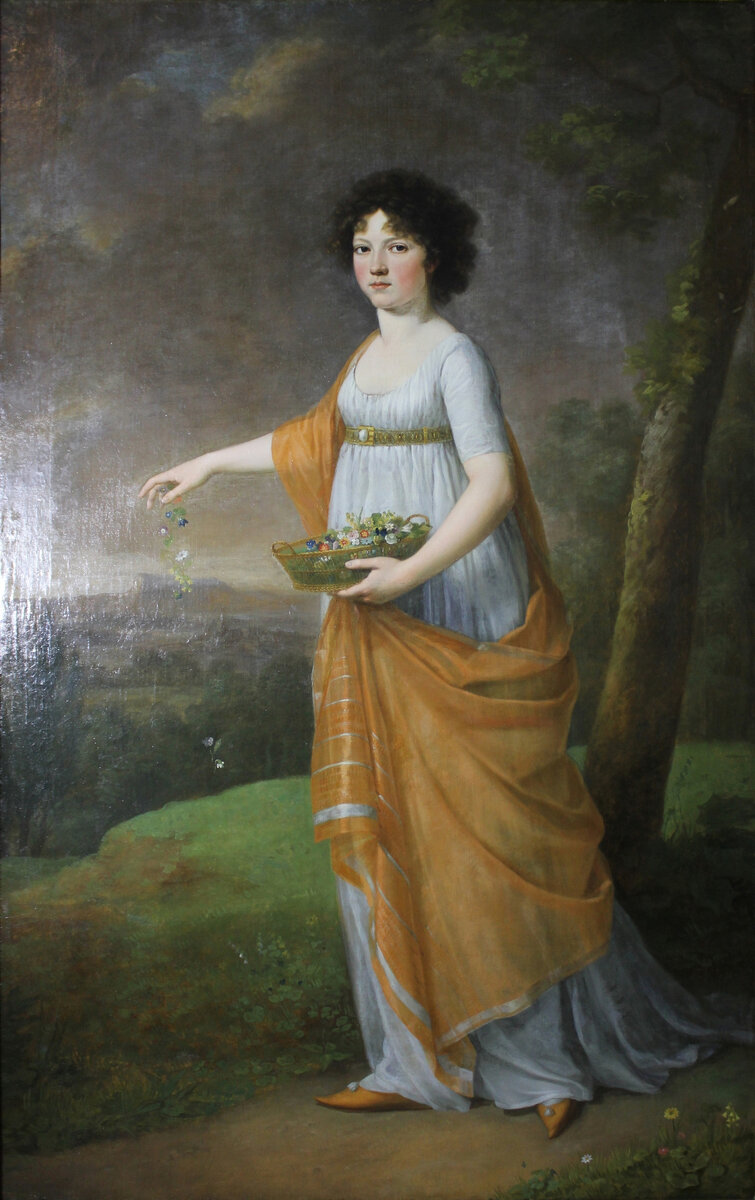 Портрет принцессы Марии Баденской, дочери Карла Людвига, наследного принца Баденского