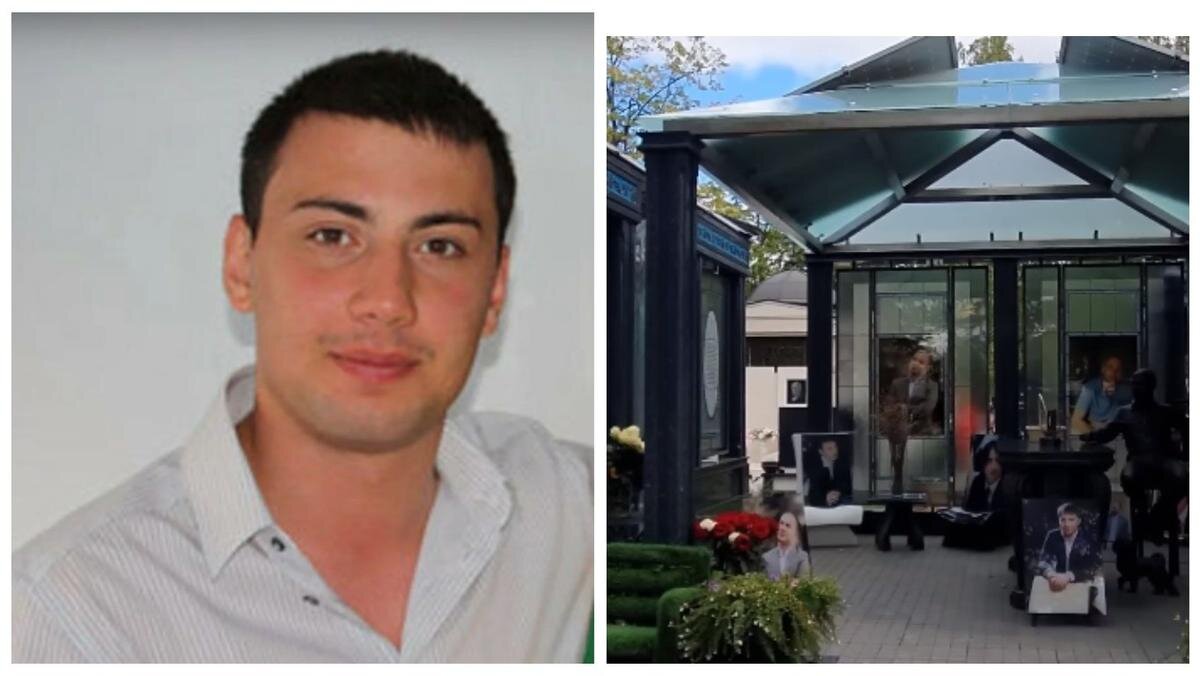    Николаз Хубутия/склеп на Троекуровском кладбище. Фото: кадр из видео youtube.com