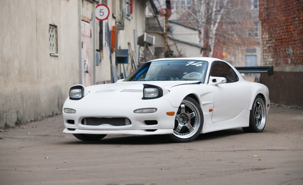 Mazda rx-7 на роторном двигателе