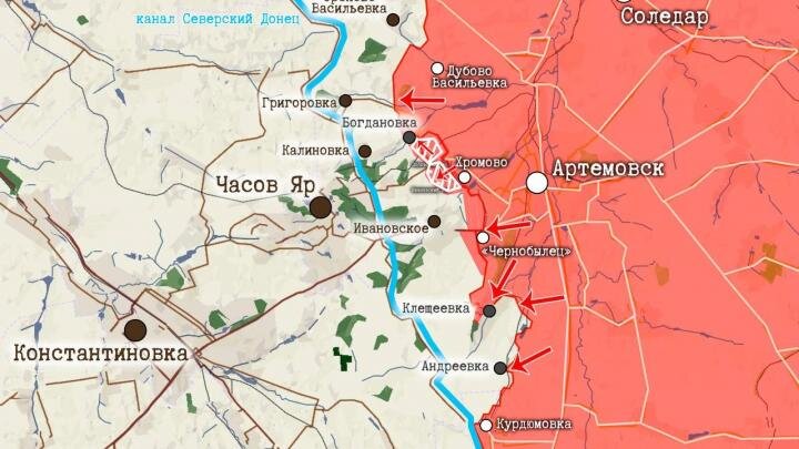 Минувшая неделя ознаменовалась пока что главным достижением ВС России за нынешний год — освобождением Авдеевки. Кроме этого, значительные успехи наблюдаются на Часов-Ярском и Запорожском направлениях.-3