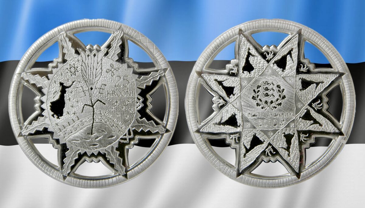 25 крон 2010 года «История Эстонии»