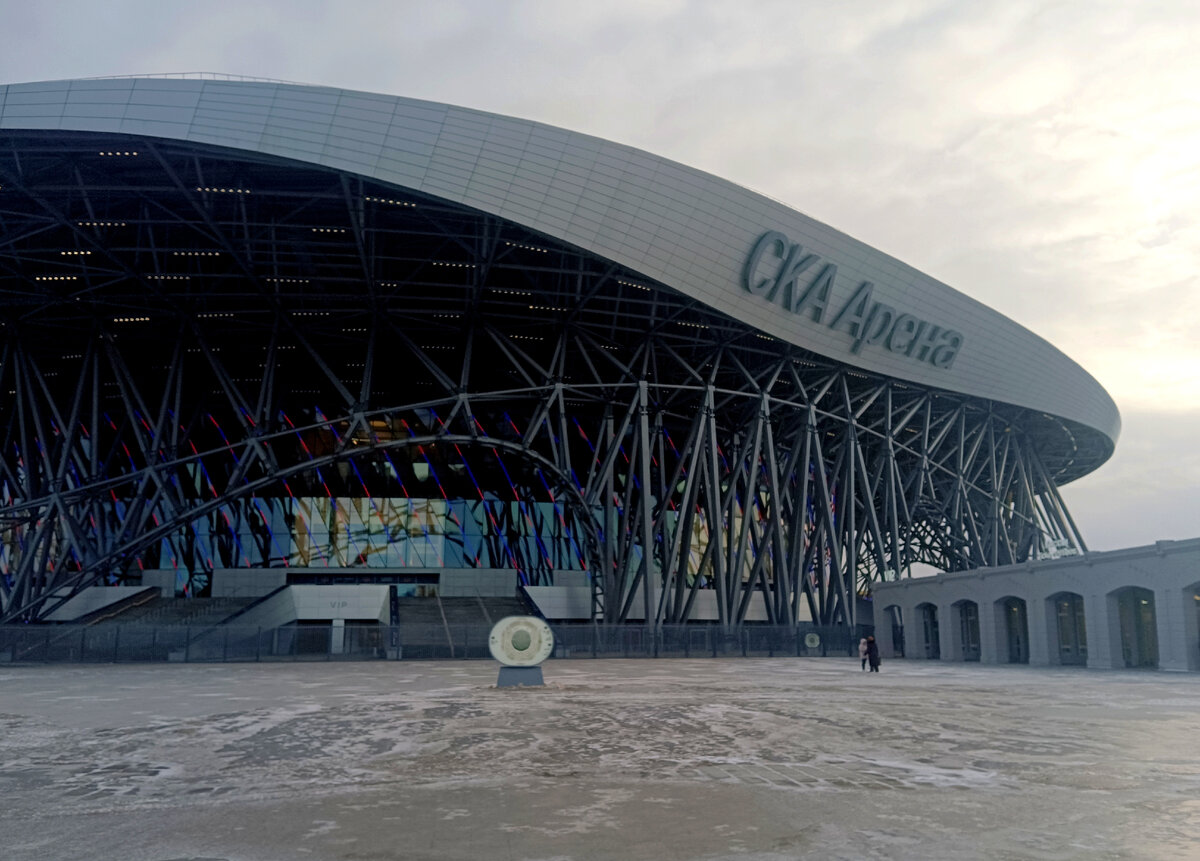 Новая Арена СКА просто красотка, да ещё и самая крупная хоккейная площадка  в мире. | Карта И. по Питеру | Дзен