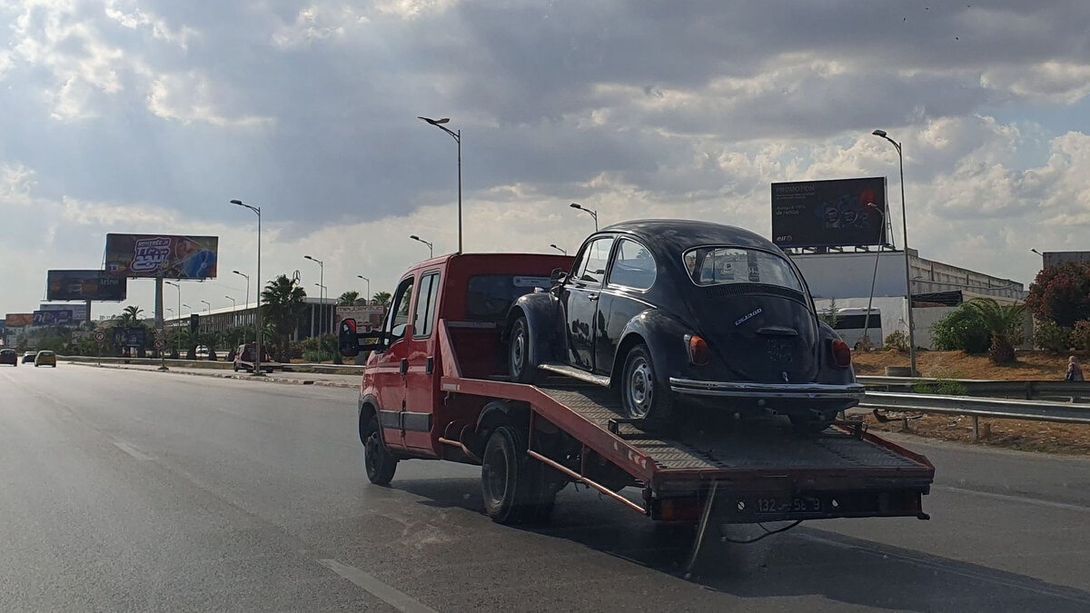 Volkswagen Beetle в Тунисе