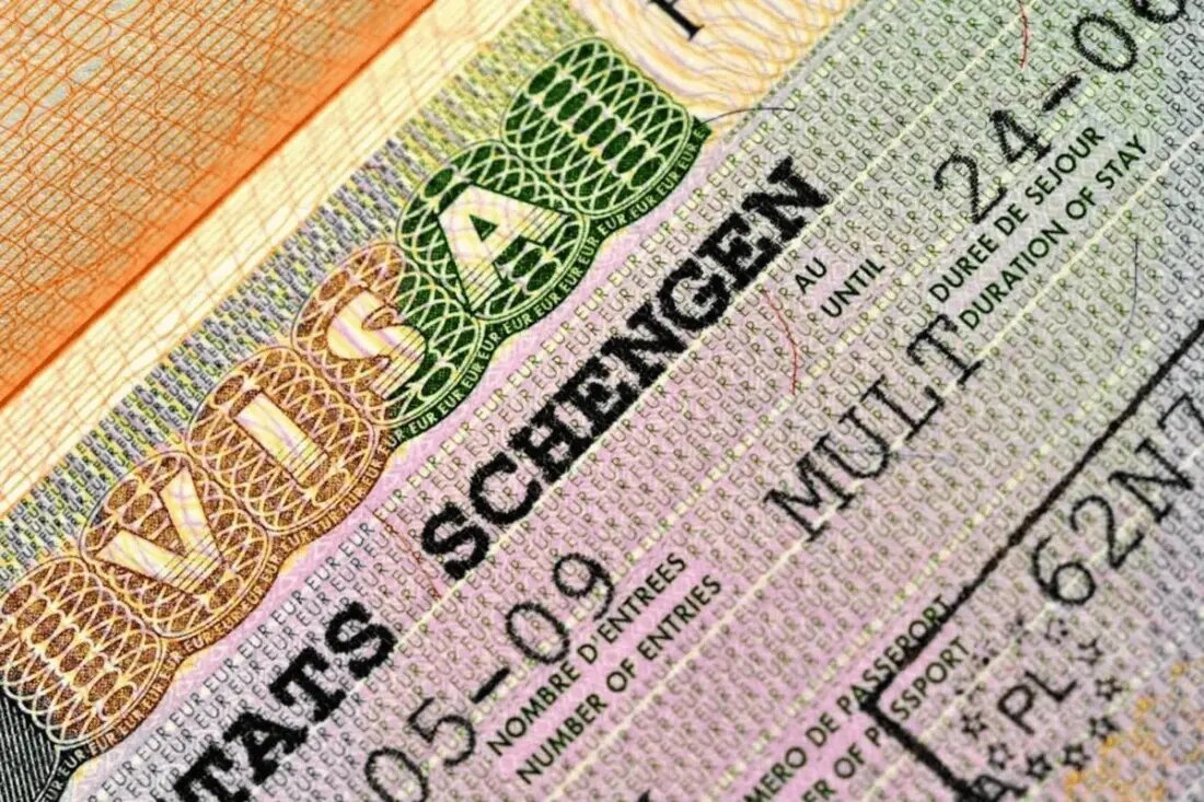 Так выглядит Шенгенская виза