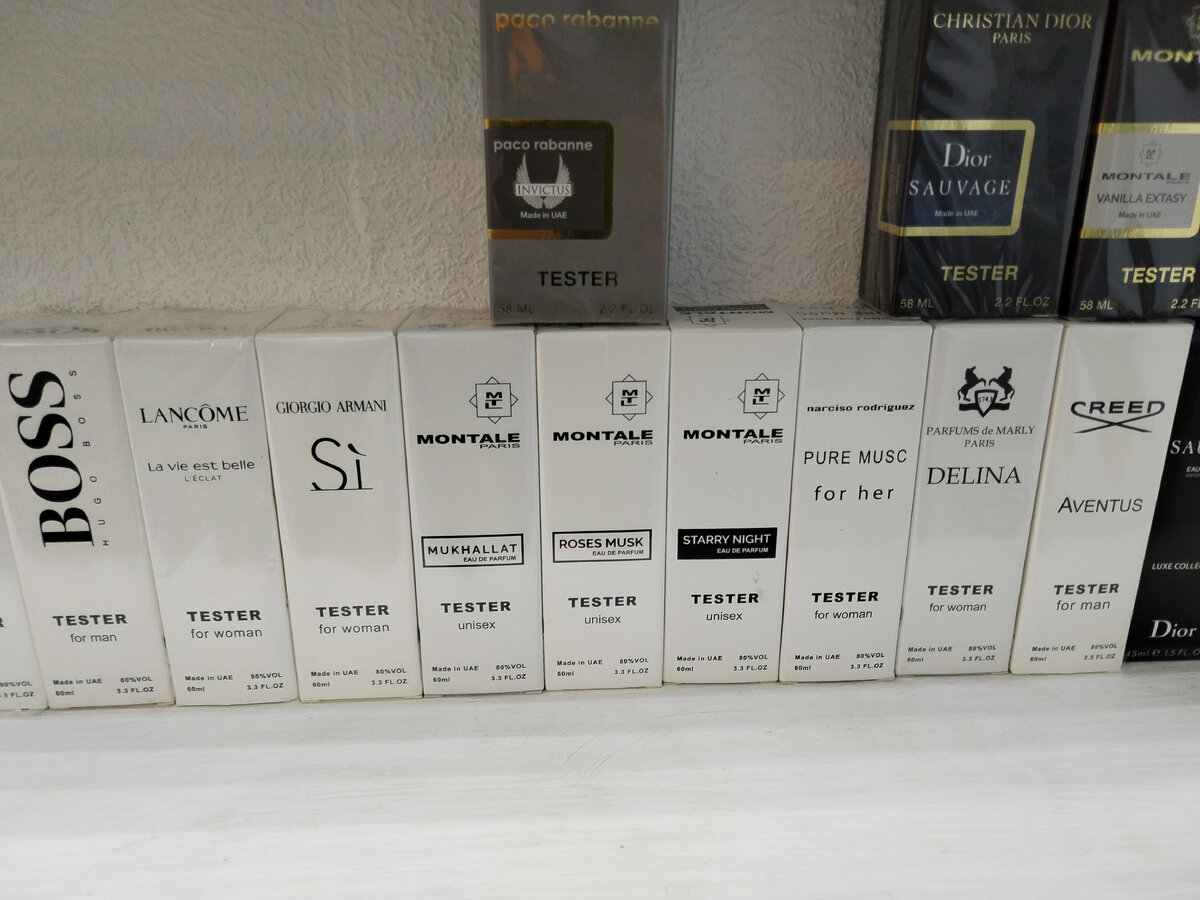 тестеры духов