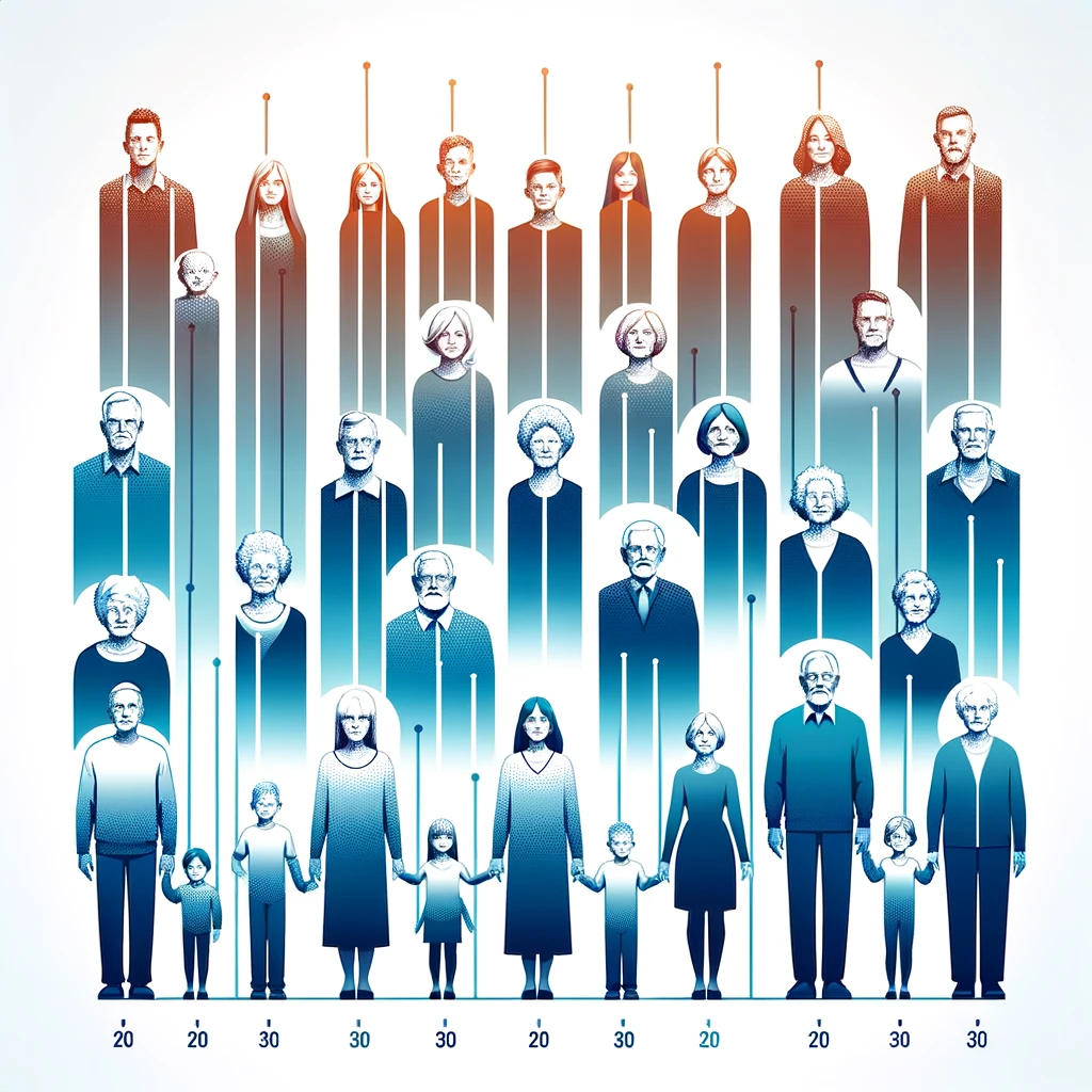 Поколения по версии Chat GTP