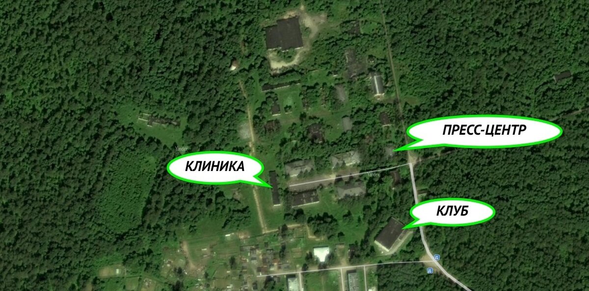 Участок на карте