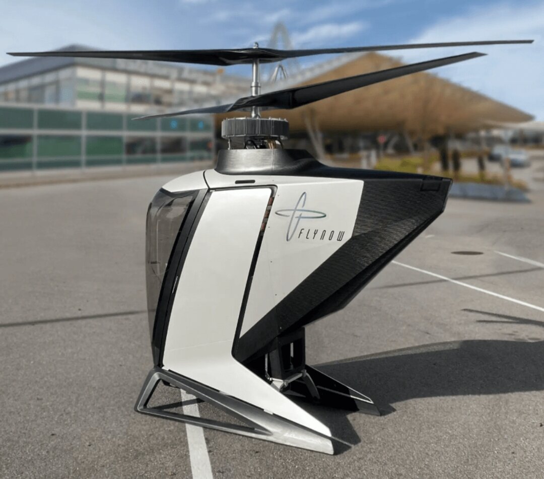 eCopter новый электрический вертолет от австрийского стартапа FlyNow |  OVERCLOCKERS.RU | Дзен