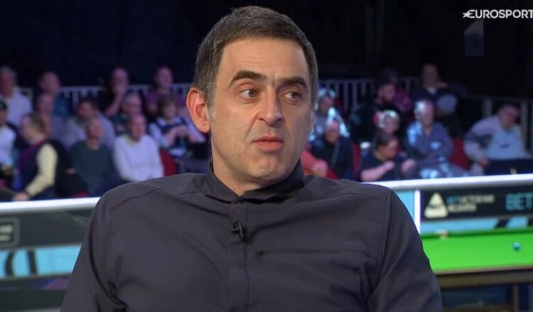 Ронни О'Салливан. Фото: скриншот видео Eurosport