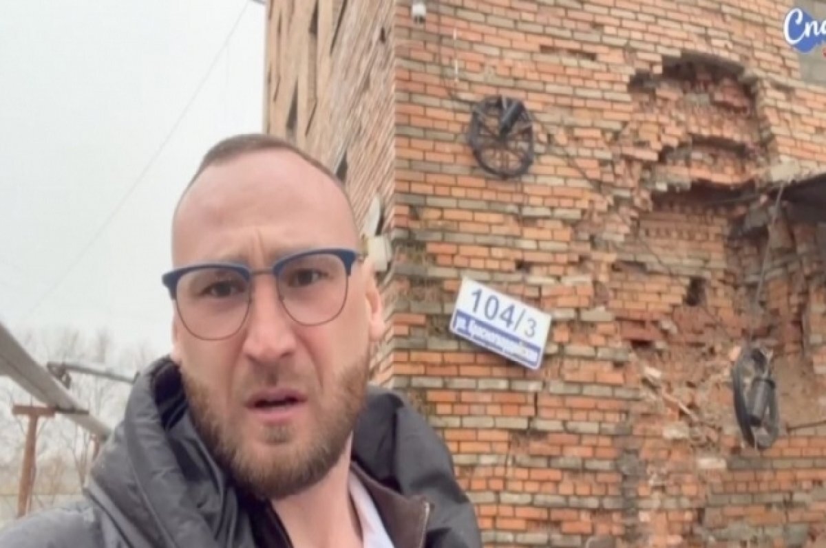    В Спасске обрушилась стена аварийного общежития