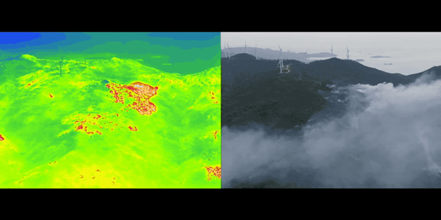 Изображение в ИК-спектре дает больше информации, чем зрительное восприятие.