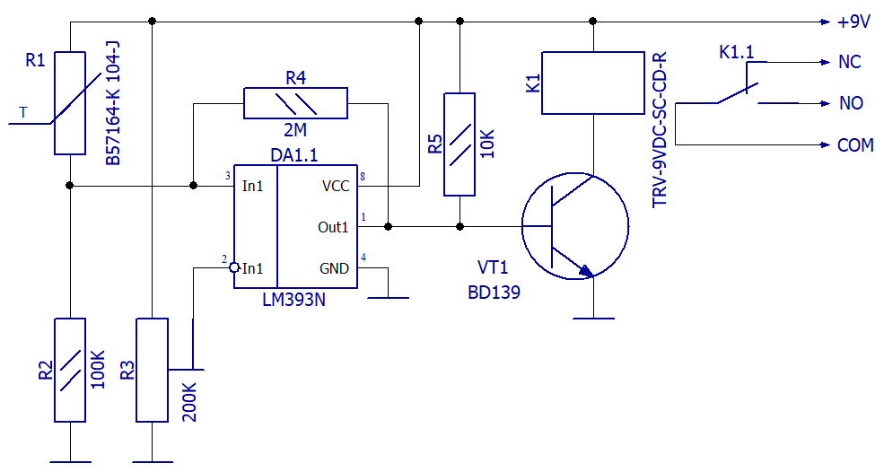 Терморегулятор E 31.116