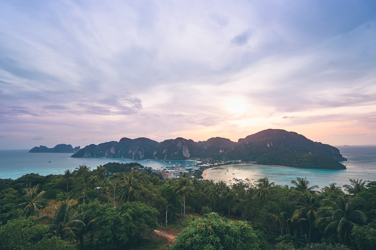 Пхи-Пхи Дон, вид с горы