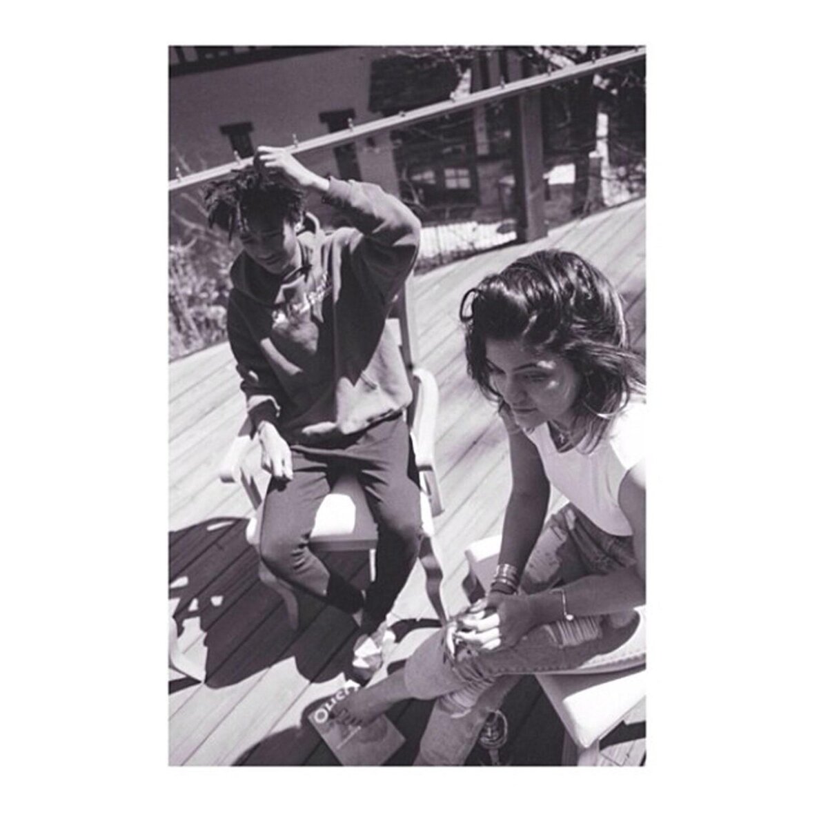 Джейден Смит и Кайли Дженнер