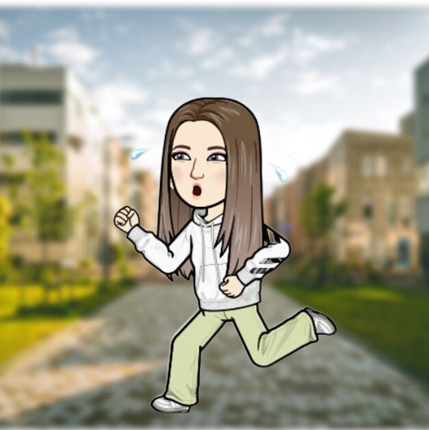 Персонаж создан в приложении Bitmoji