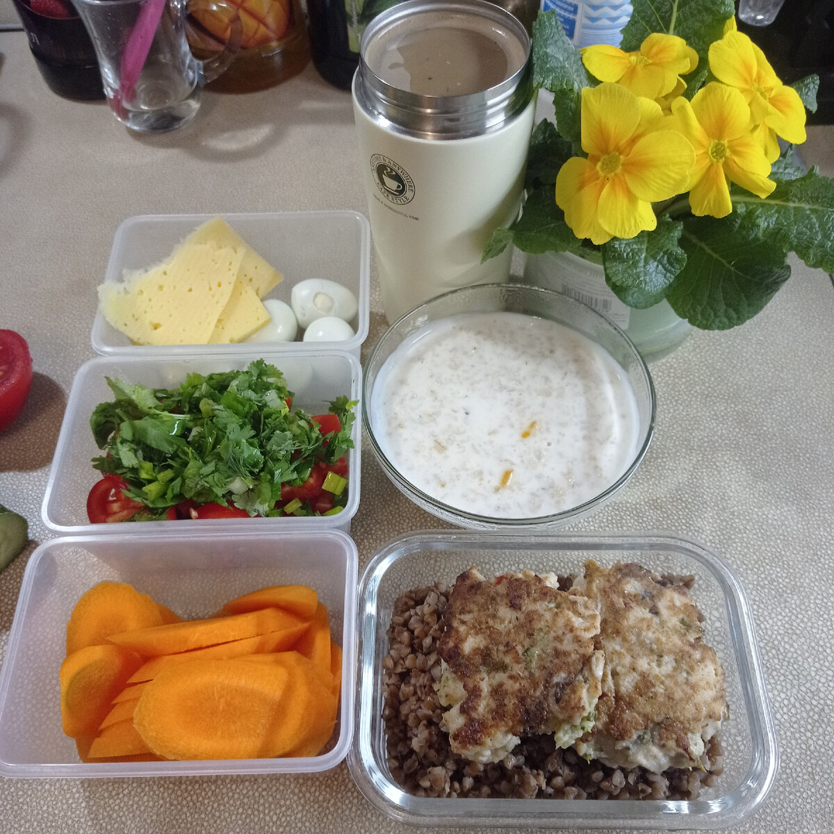 Собрала свои миски😋