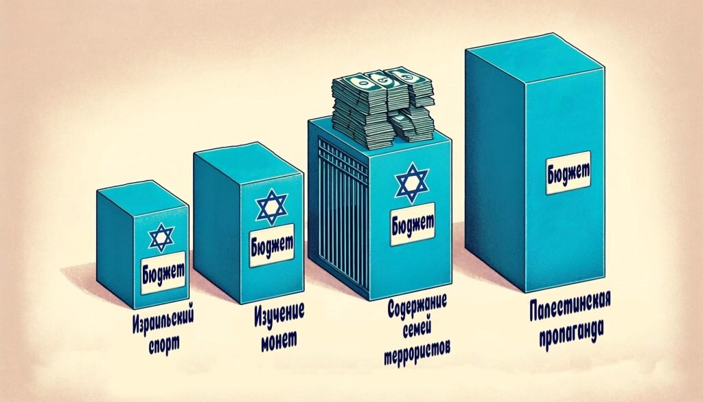 Гос. расходы Израиля. Авторские права на иллюстрацию принадлежат медиагруппе "Хакнем" и защищены товарным знаком ®️