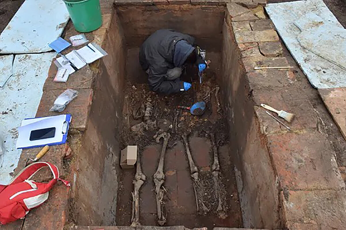 Kalin Chakarov / Veliko Tarnovo Regional History Museum📷Древнеримское захоронение в Болгарии