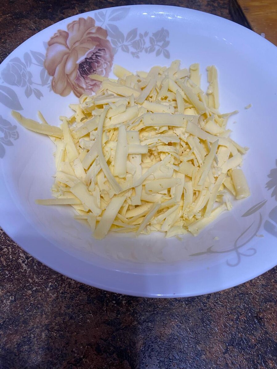 Натираем сыр