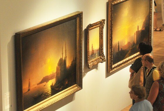    Выставка Ивана Айвазовского в Москве