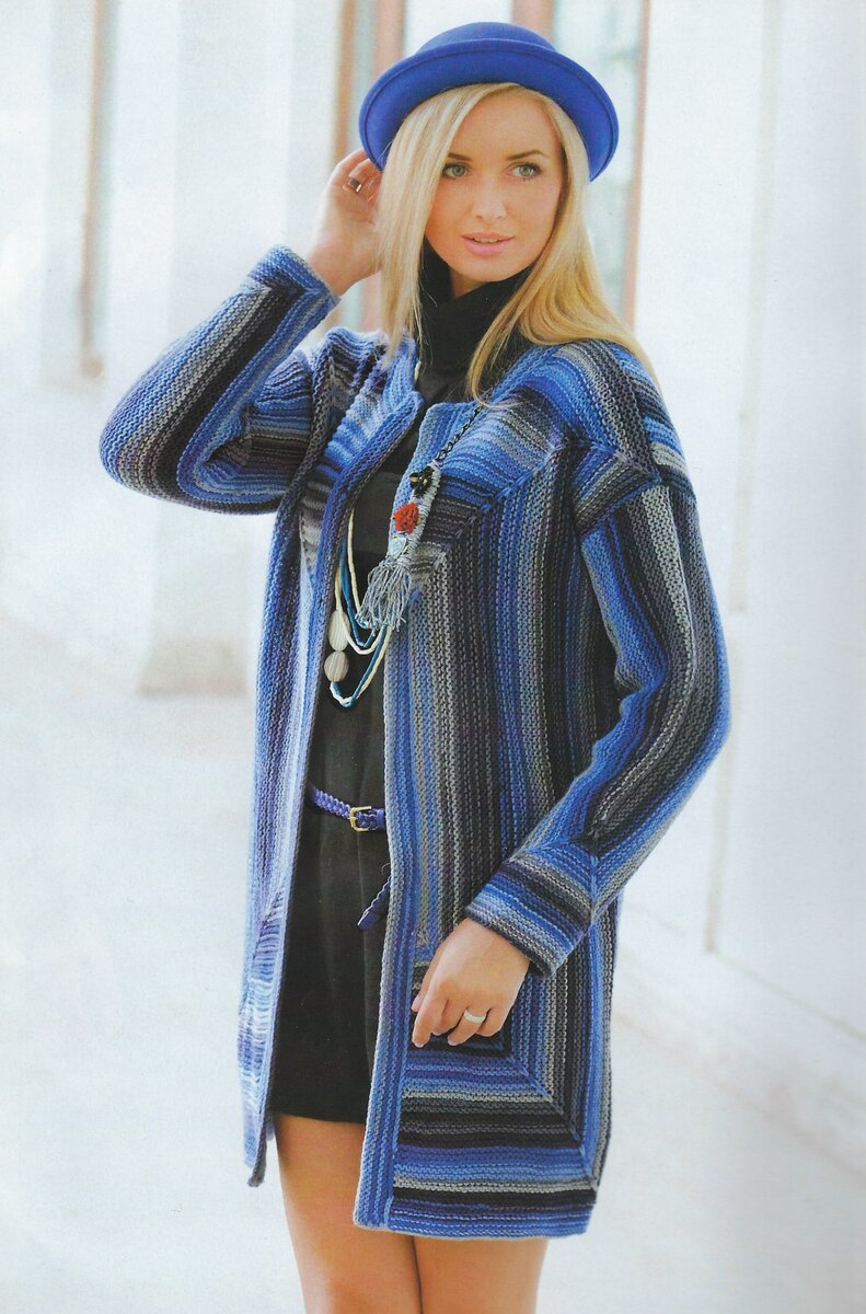 Модель жакета от Елены Вититийной